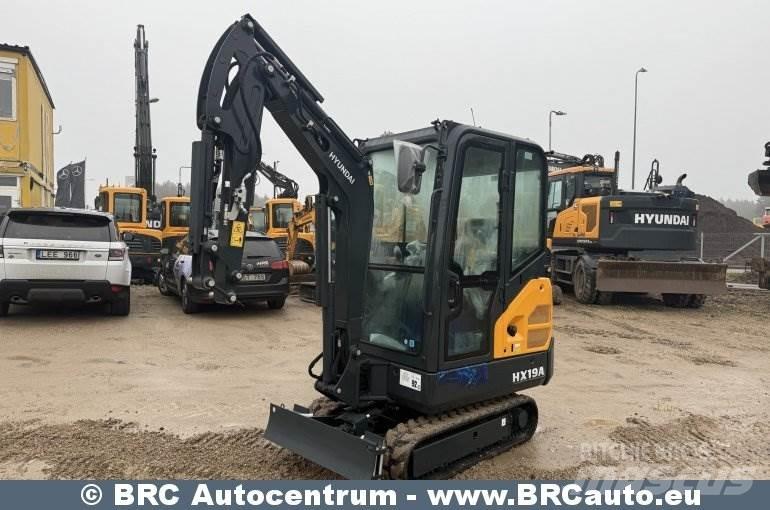 Hyundai HX19A Minigrävare < 7t