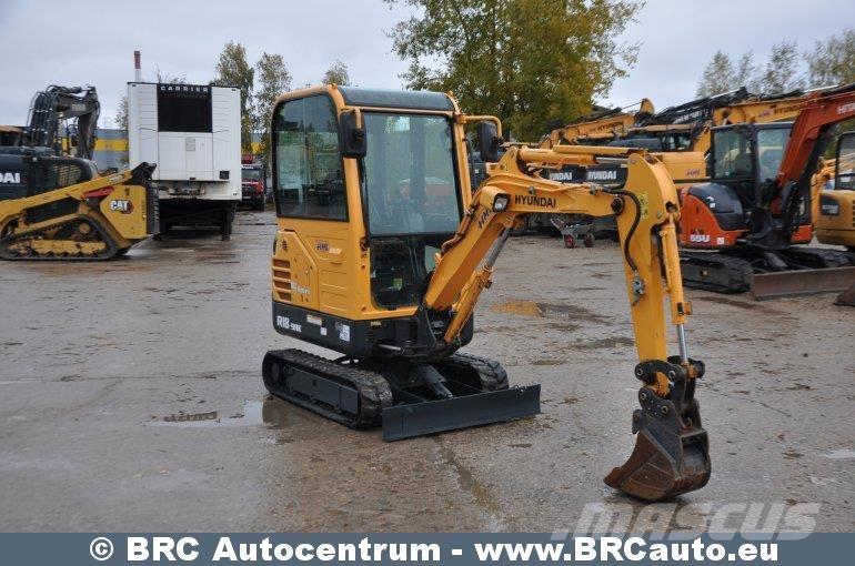 Hyundai R18-9AK Minigrävare < 7t