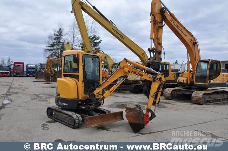 Hyundai R25Z-9AK Minigrävare < 7t