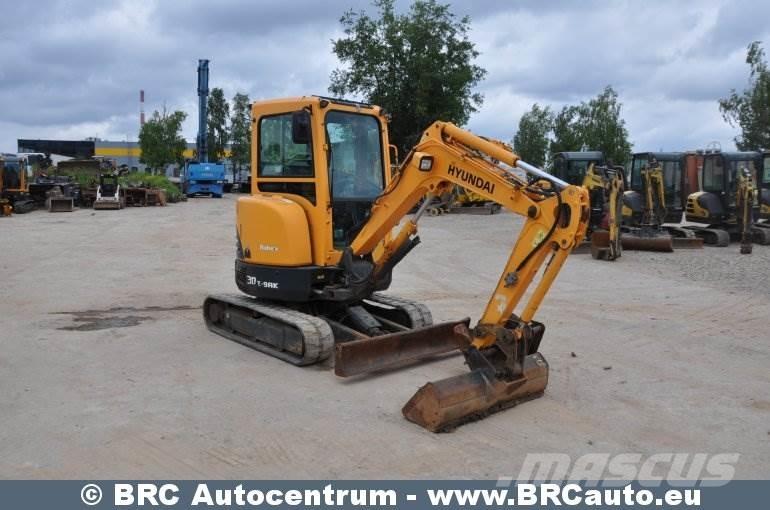 Hyundai R30Z-9AK Minigrävare < 7t