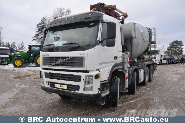 Volvo FM Lastbilar med betongpump