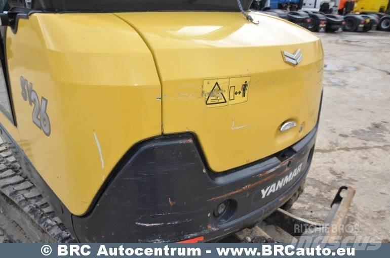 Yanmar SV26 Minigrävare < 7t