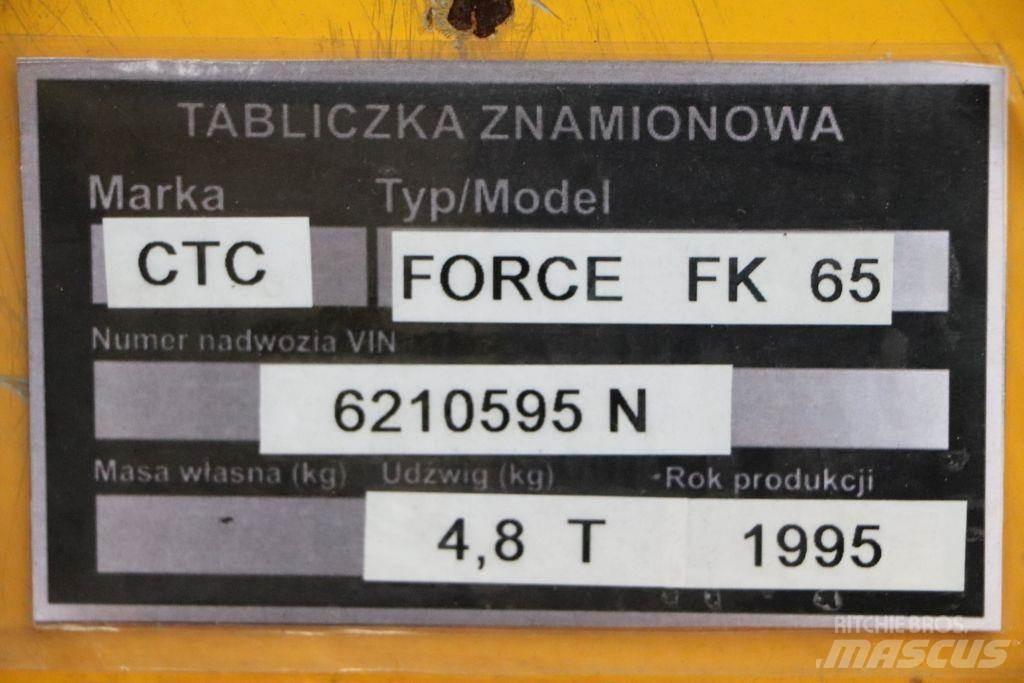 CTC Force 65 Elmotviktstruckar