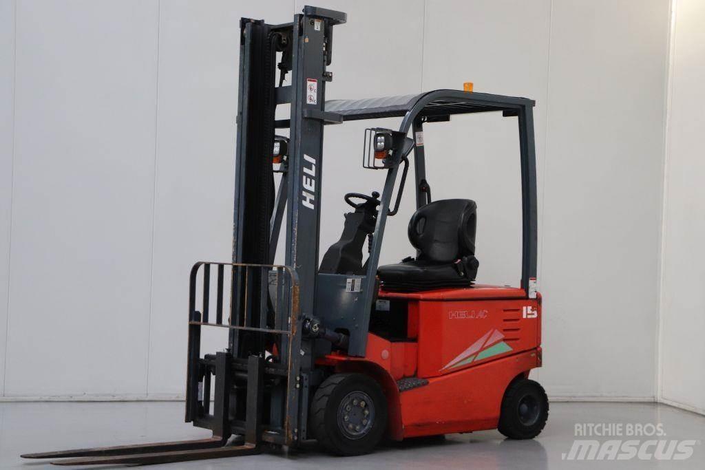 Heli FE15G Elmotviktstruckar