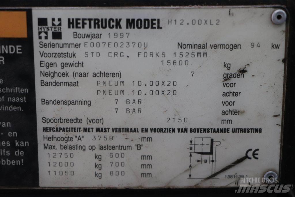 Hyster H12.00XL2 Dieselmotviktstruckar