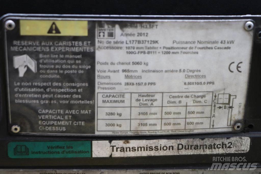 Hyster H3.5FT Dieselmotviktstruckar