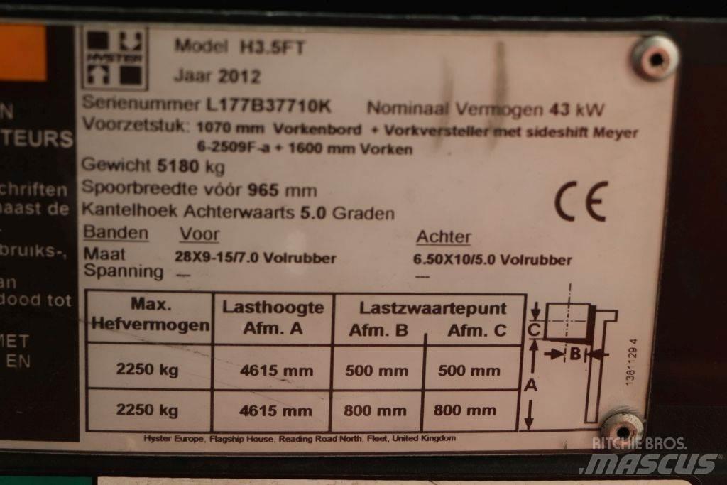 Hyster H3.5FT Gasolmotviktstruckar