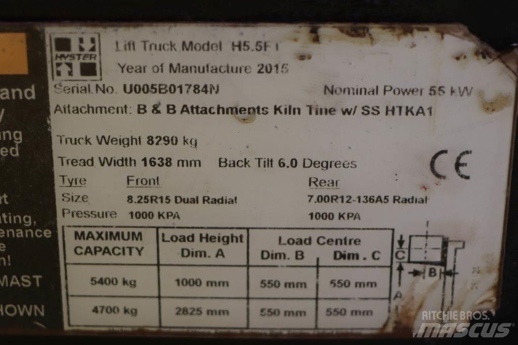 Hyster H5.5FT Dieselmotviktstruckar