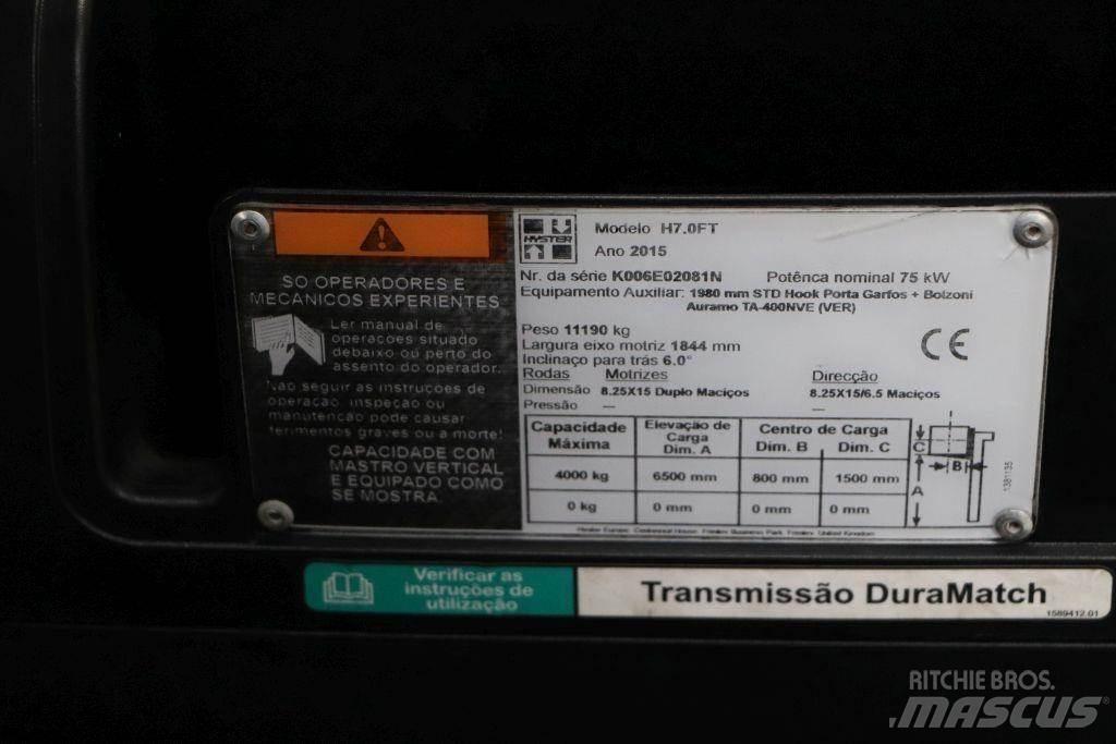 Hyster H7.0FT Gasolmotviktstruckar