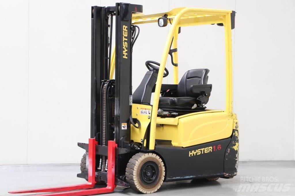 Hyster J1.6XNT Elmotviktstruckar