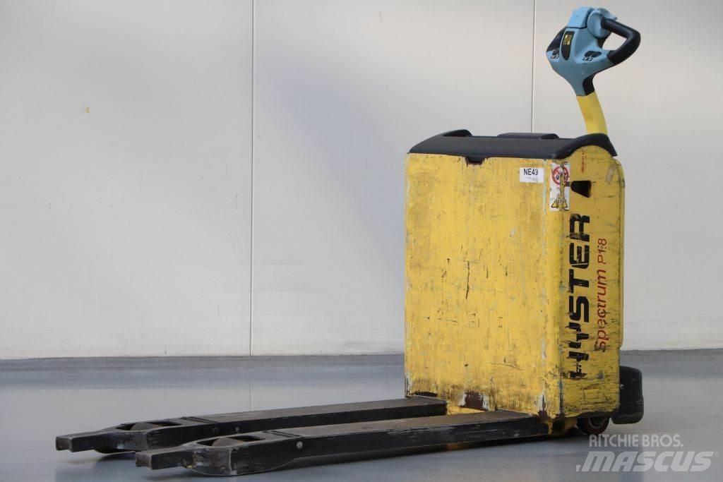 Hyster P1.8 Låglyftare utan plattform