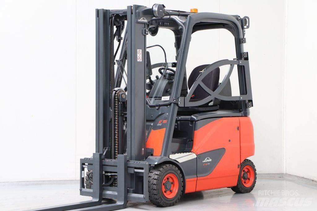 Linde E16PH-02 Elmotviktstruckar