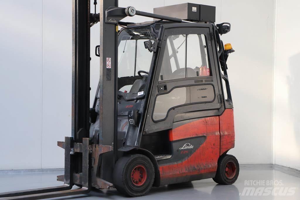Linde E25H-01/600 Elmotviktstruckar