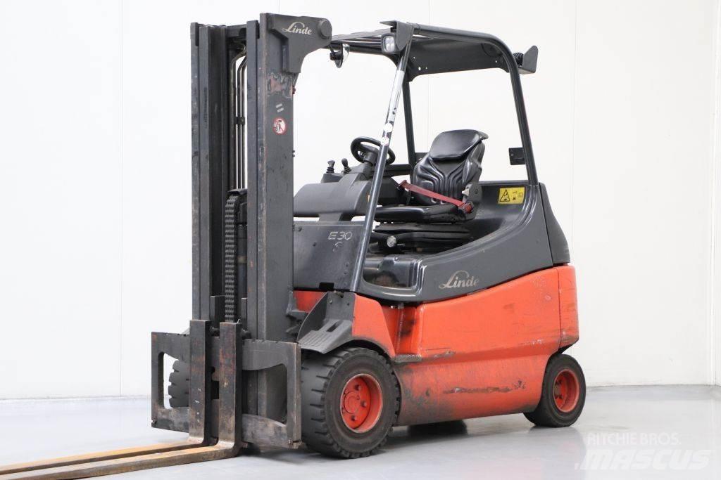 Linde E30S-03/600 Elmotviktstruckar