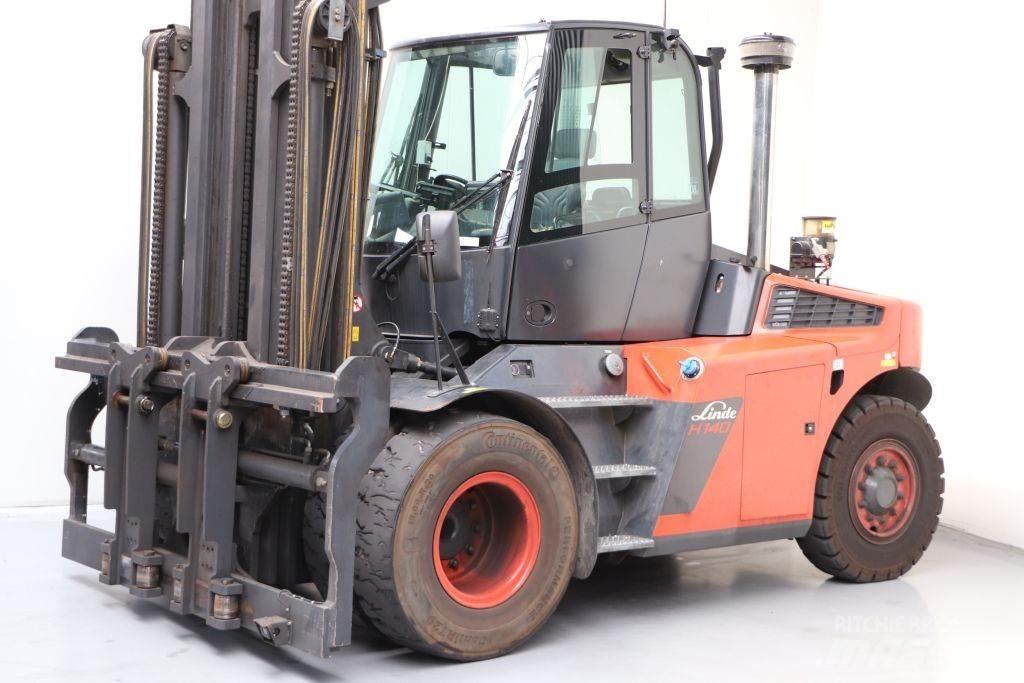 Linde H140 Dieselmotviktstruckar