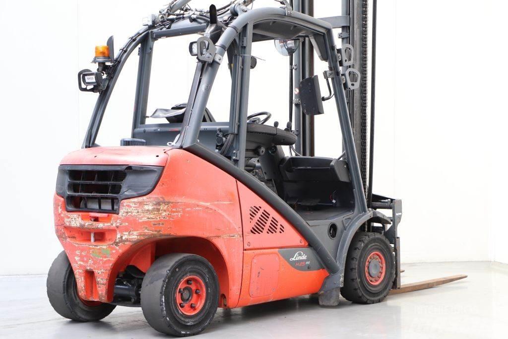 Linde H25D-02 Dieselmotviktstruckar