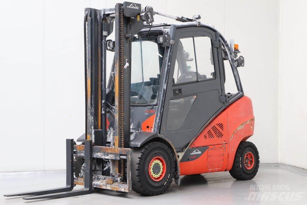Linde H30D-02 Dieselmotviktstruckar