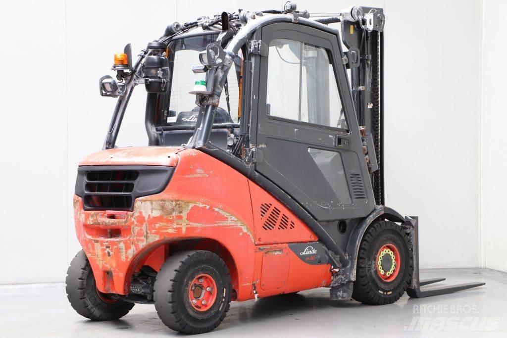 Linde H30D-02 Dieselmotviktstruckar