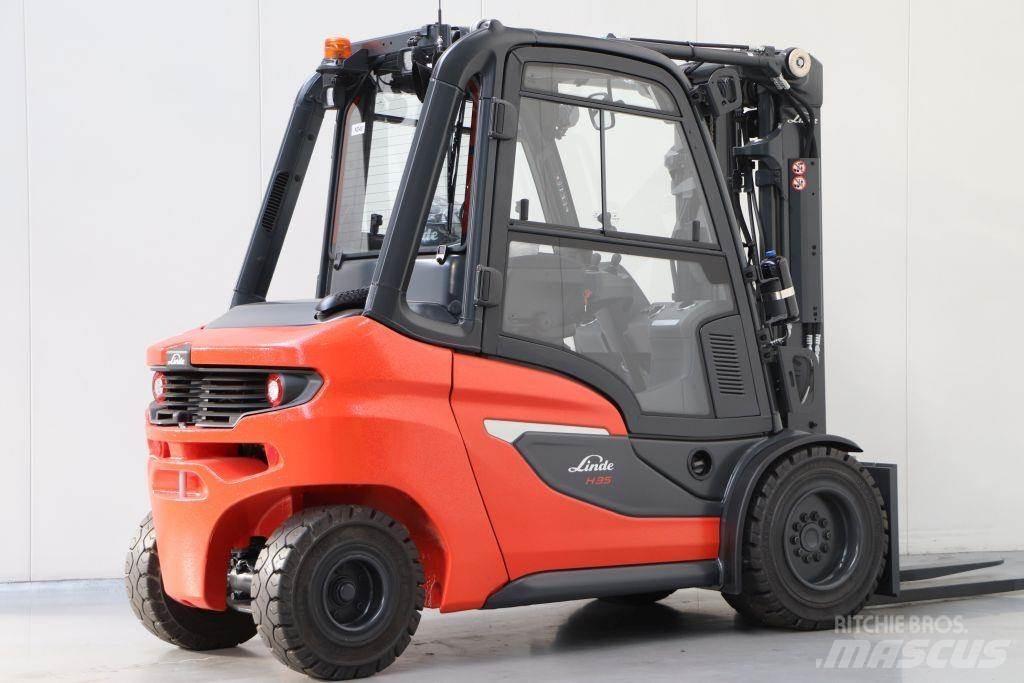 Linde H35D-01 Dieselmotviktstruckar