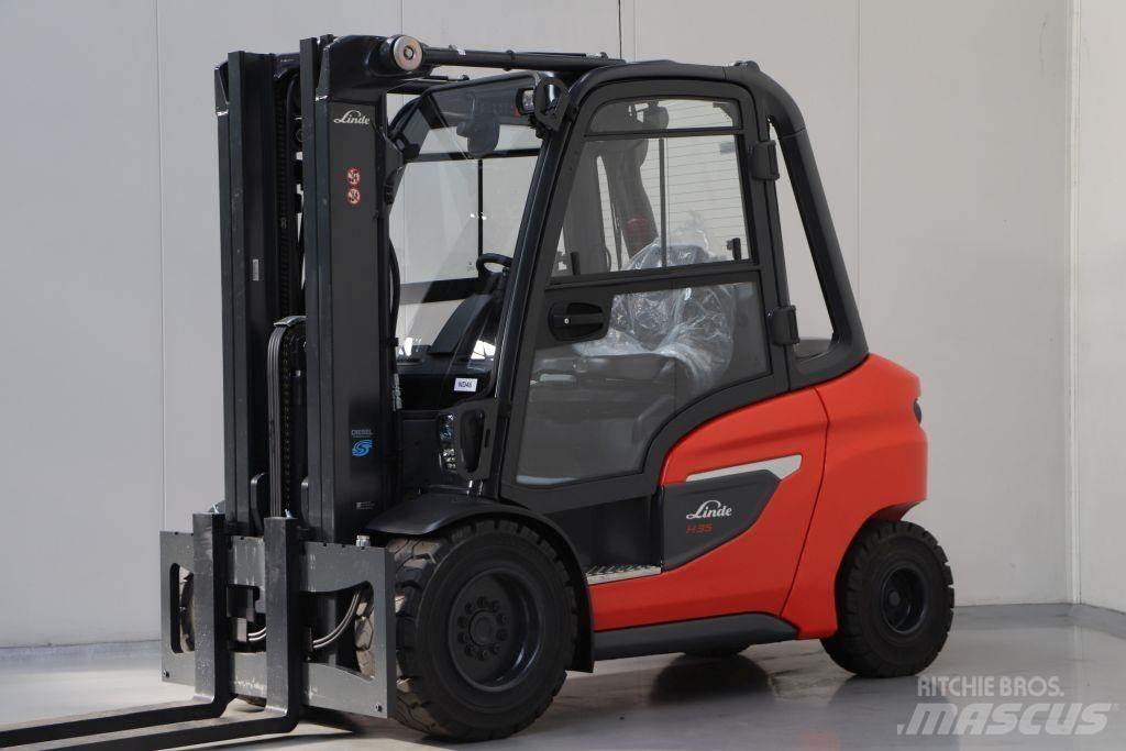 Linde H35D-01 Dieselmotviktstruckar