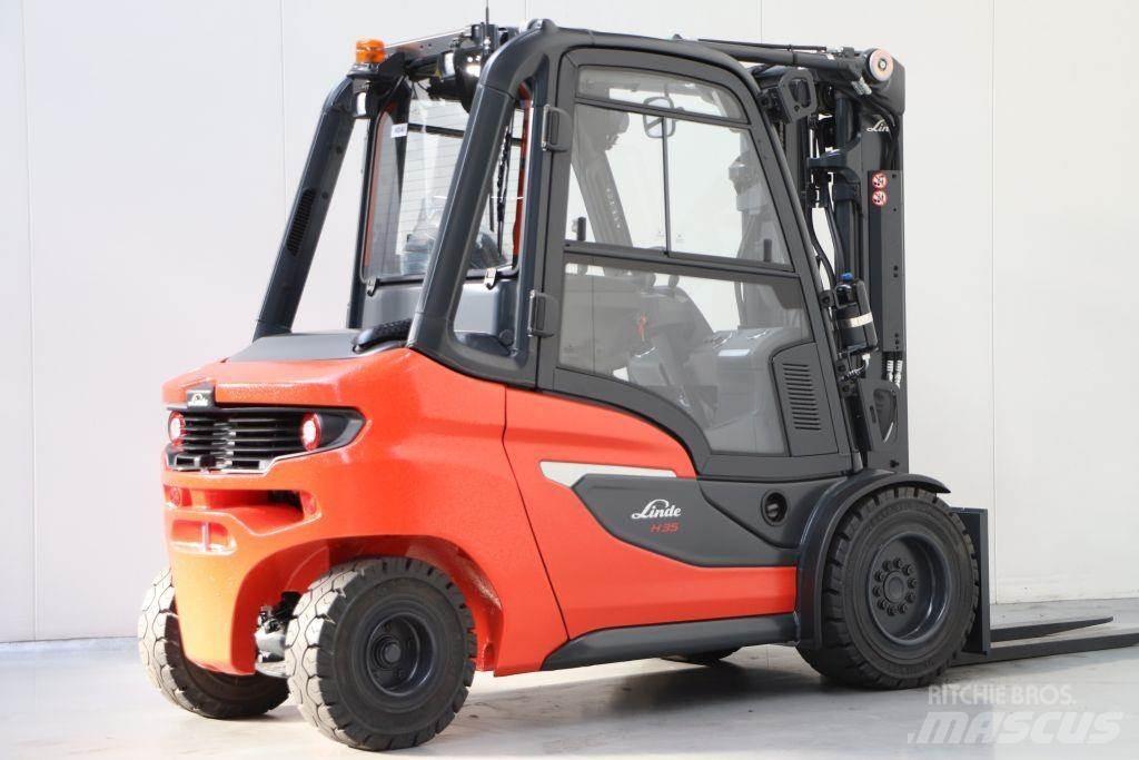 Linde H35D-01 Dieselmotviktstruckar