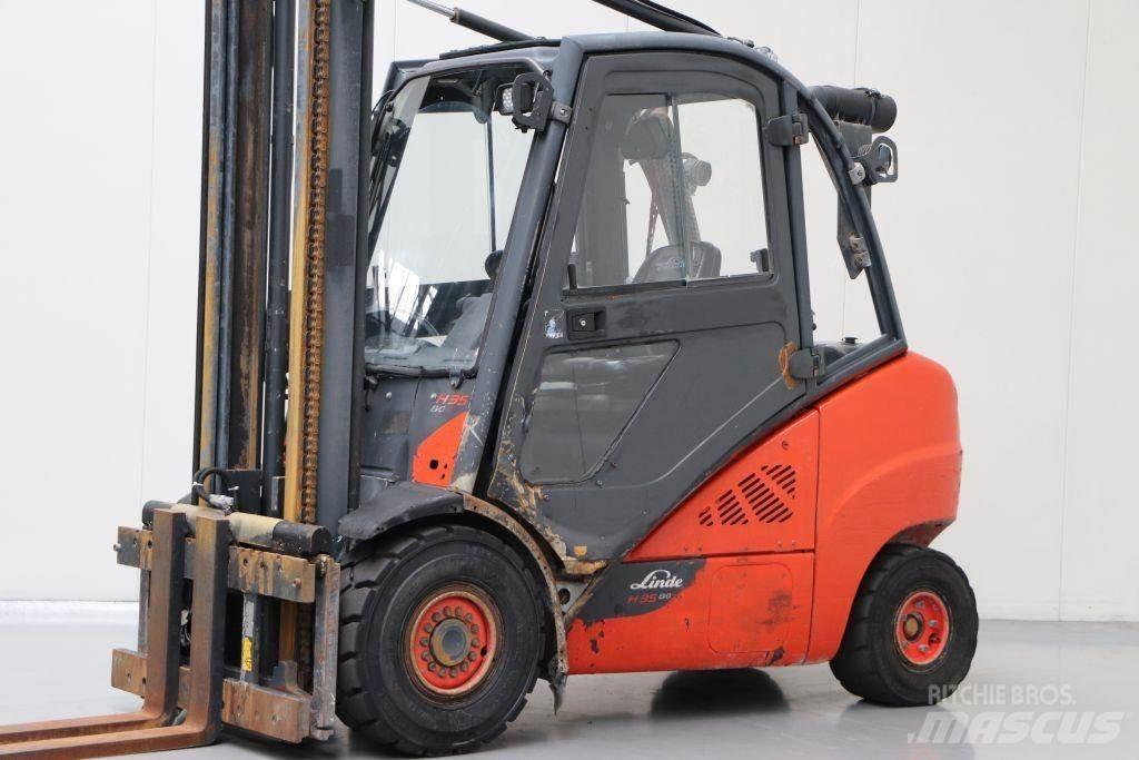 Linde H35D-02 Dieselmotviktstruckar