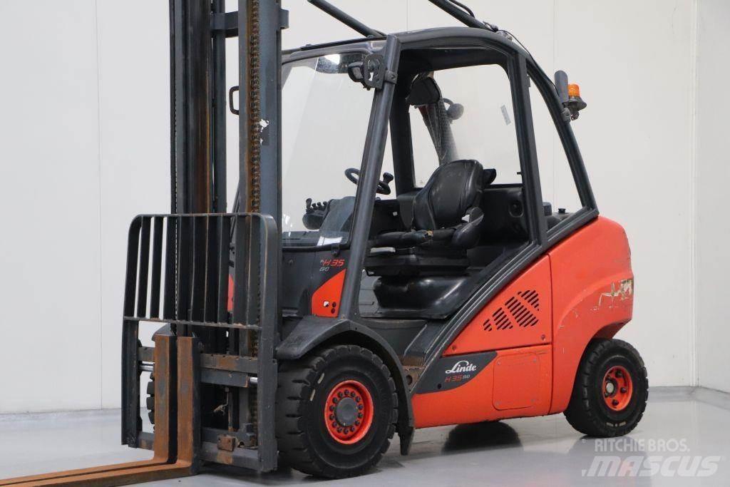 Linde H35D-02 Dieselmotviktstruckar