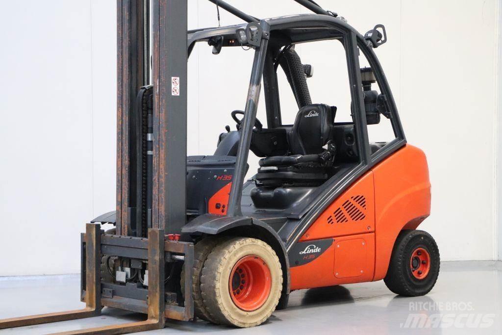 Linde H35D-02 Dieselmotviktstruckar