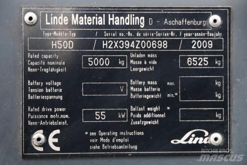 Linde H50D Dieselmotviktstruckar