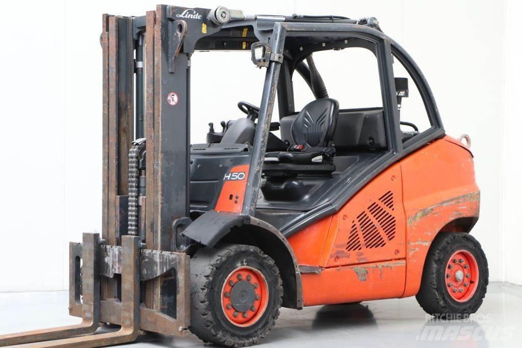 Linde H50D Dieselmotviktstruckar