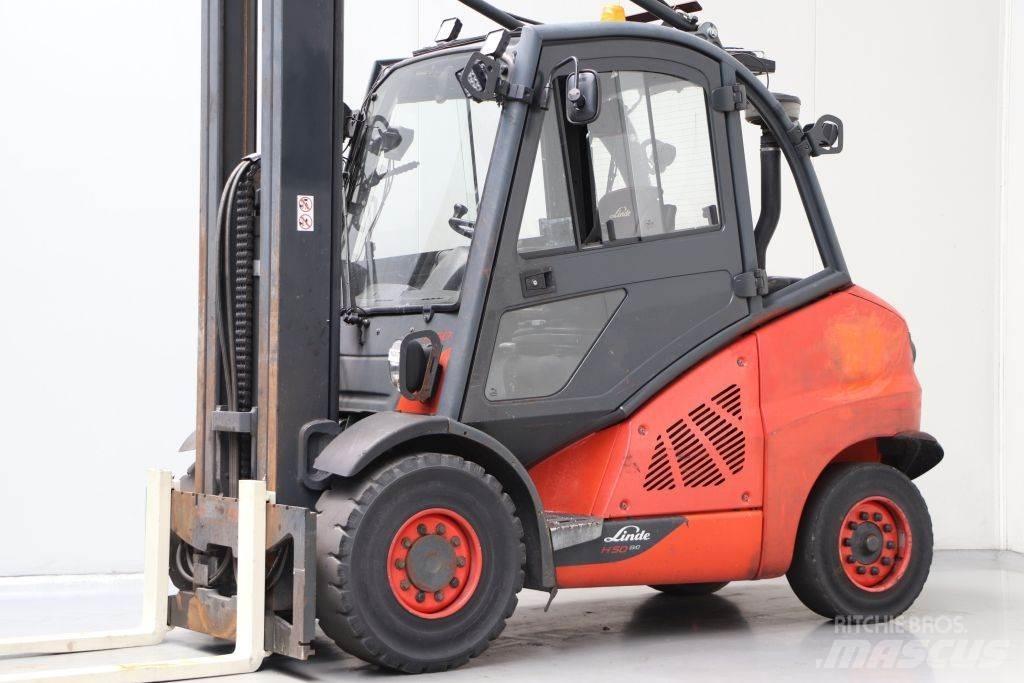 Linde H50D-02 Dieselmotviktstruckar