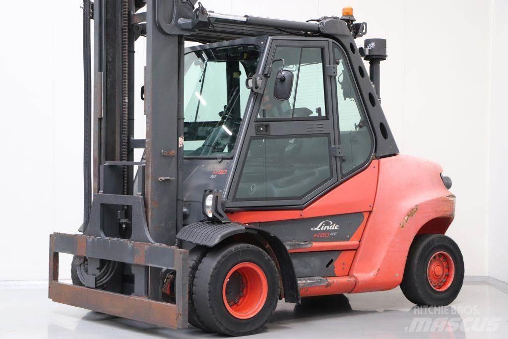 Linde H80D-03/900 Dieselmotviktstruckar