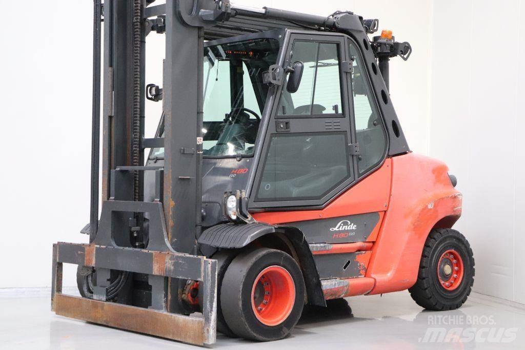Linde H80D-03/900 Dieselmotviktstruckar