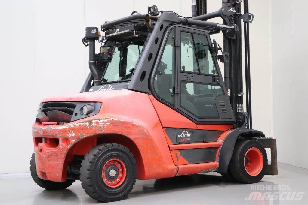 Linde H80D-03/900 Dieselmotviktstruckar