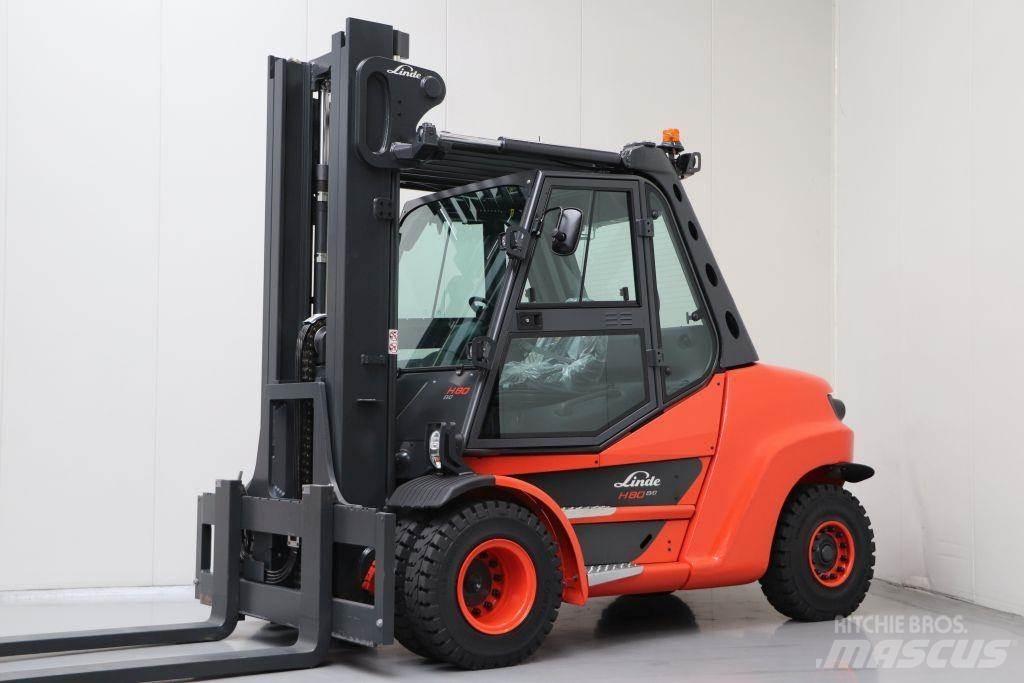 Linde H80D-03/900 Dieselmotviktstruckar