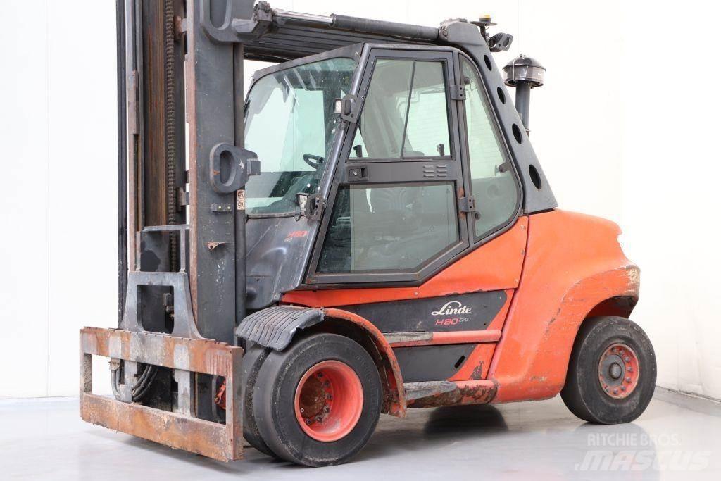 Linde H80D-03/900 Dieselmotviktstruckar