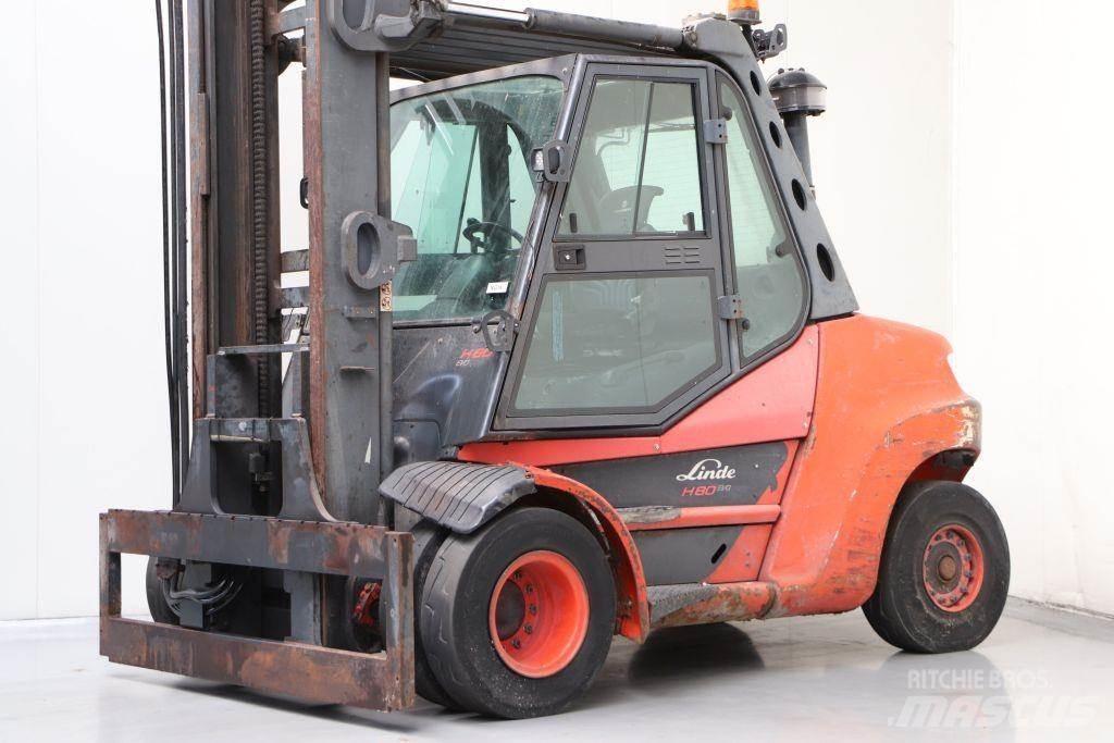 Linde H80D-03/900 Dieselmotviktstruckar