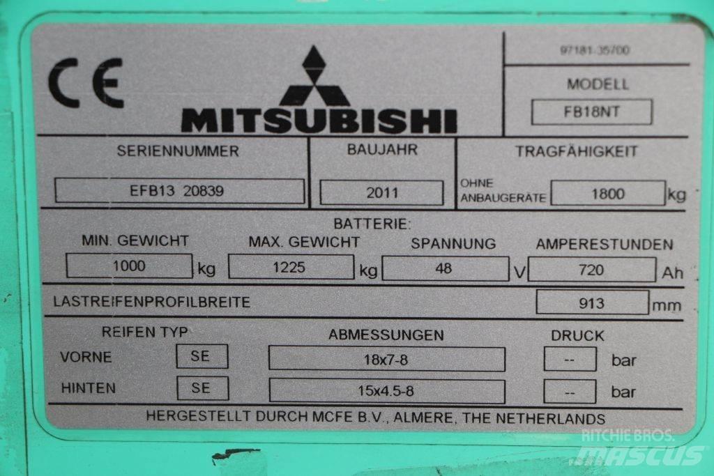 Mitsubishi FB18NT Elmotviktstruckar