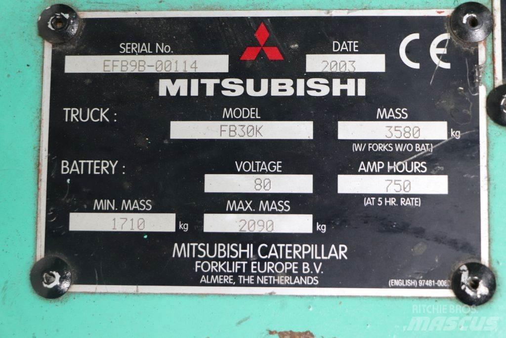 Mitsubishi FB30K Elmotviktstruckar