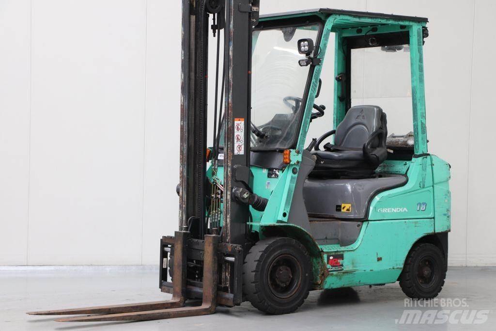 Mitsubishi FG18NT Gasolmotviktstruckar