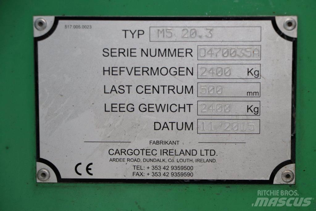 Moffett M5 20.3 Övriga motviktstruckar