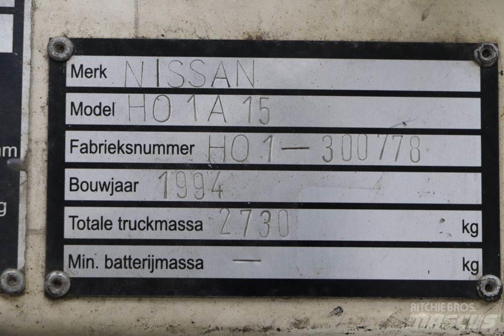Nissan H01A15 Gasolmotviktstruckar