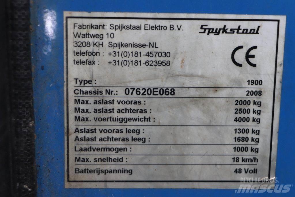 Spijkstaal 1900 Övriga motviktstruckar