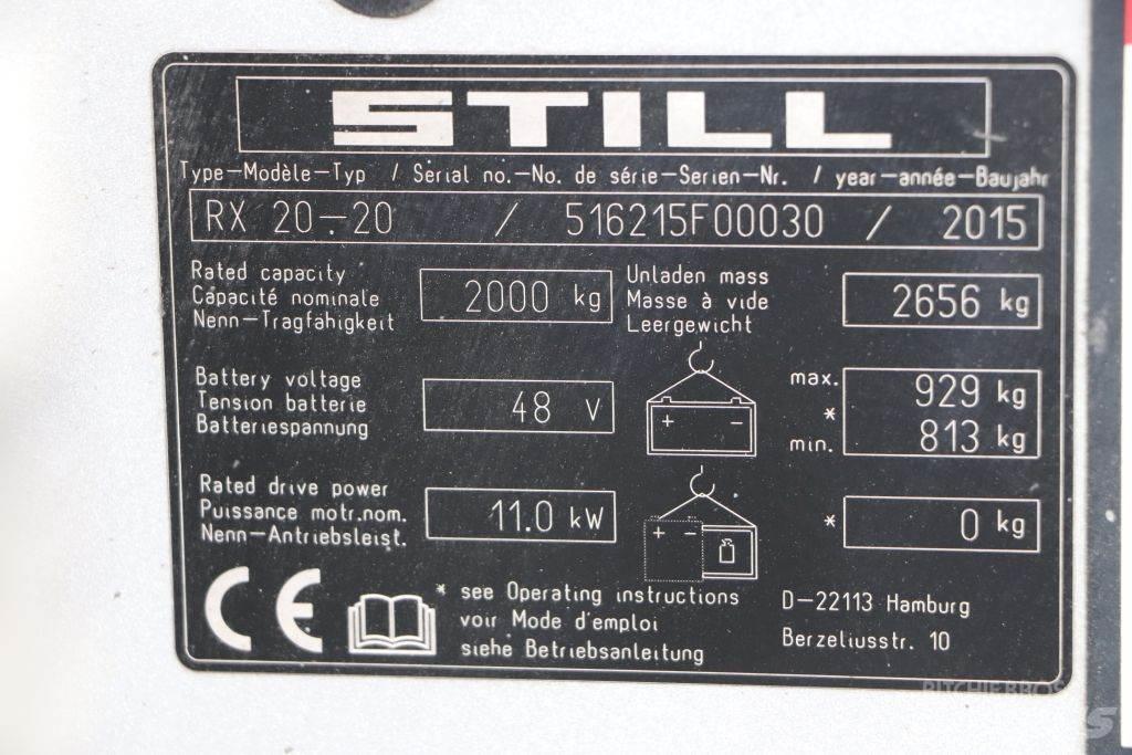 Still RX20-20 Elmotviktstruckar
