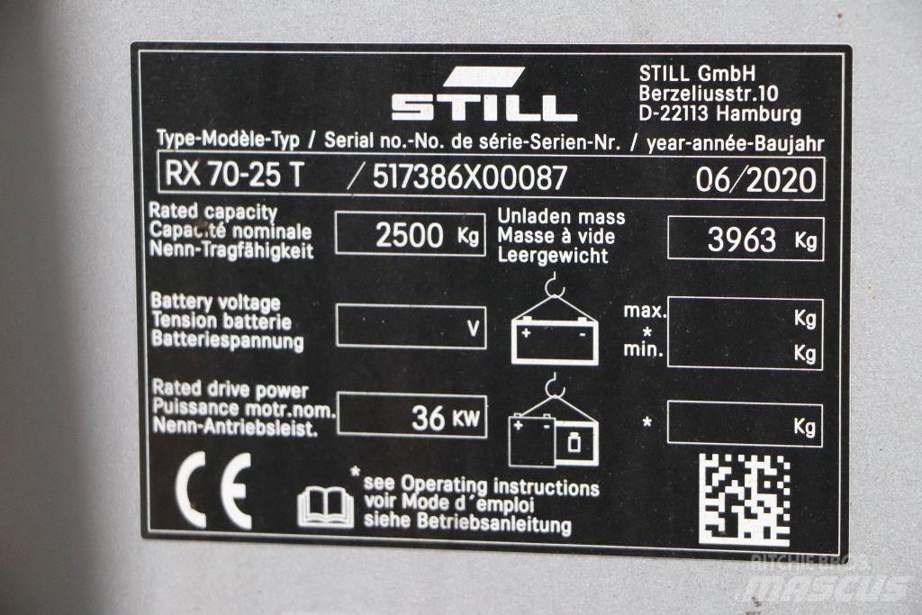 Still RX70-25T Gasolmotviktstruckar