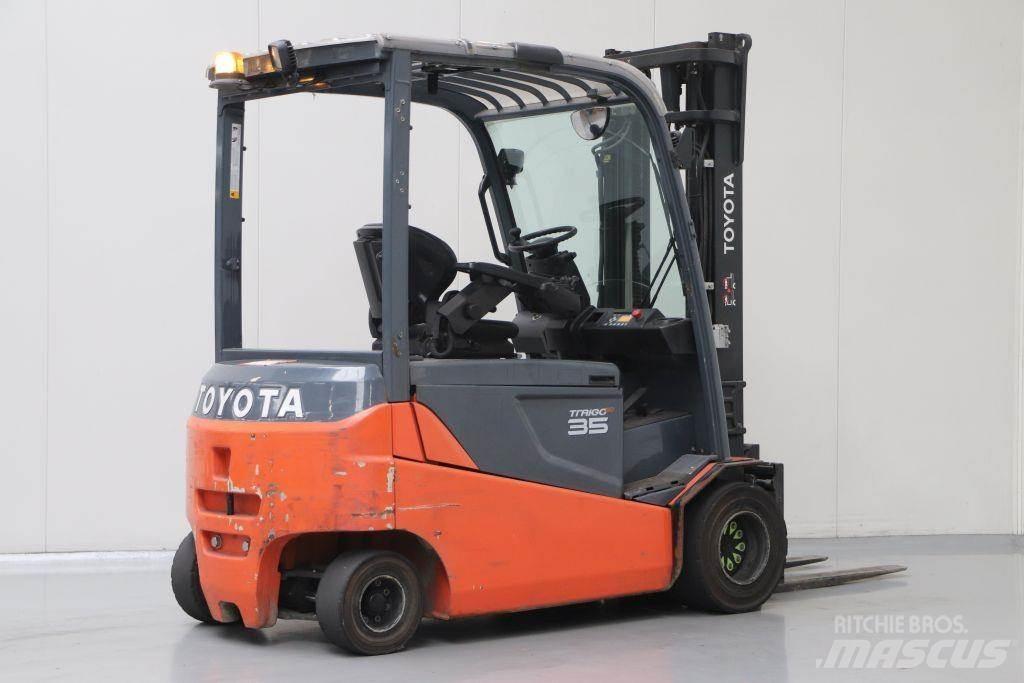 Toyota 8FBMT35 Elmotviktstruckar