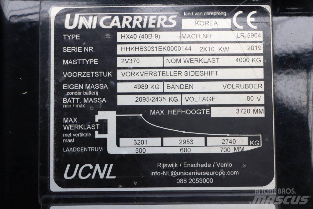 UniCarriers 40B-9 Elmotviktstruckar