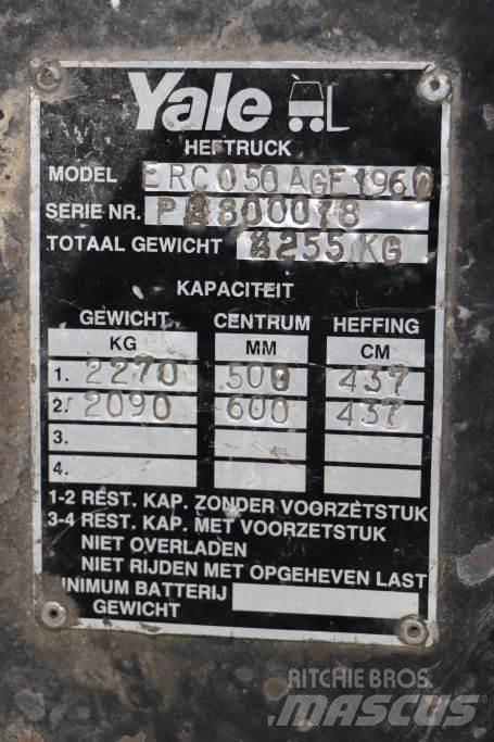 Yale ERC050AGE Elmotviktstruckar