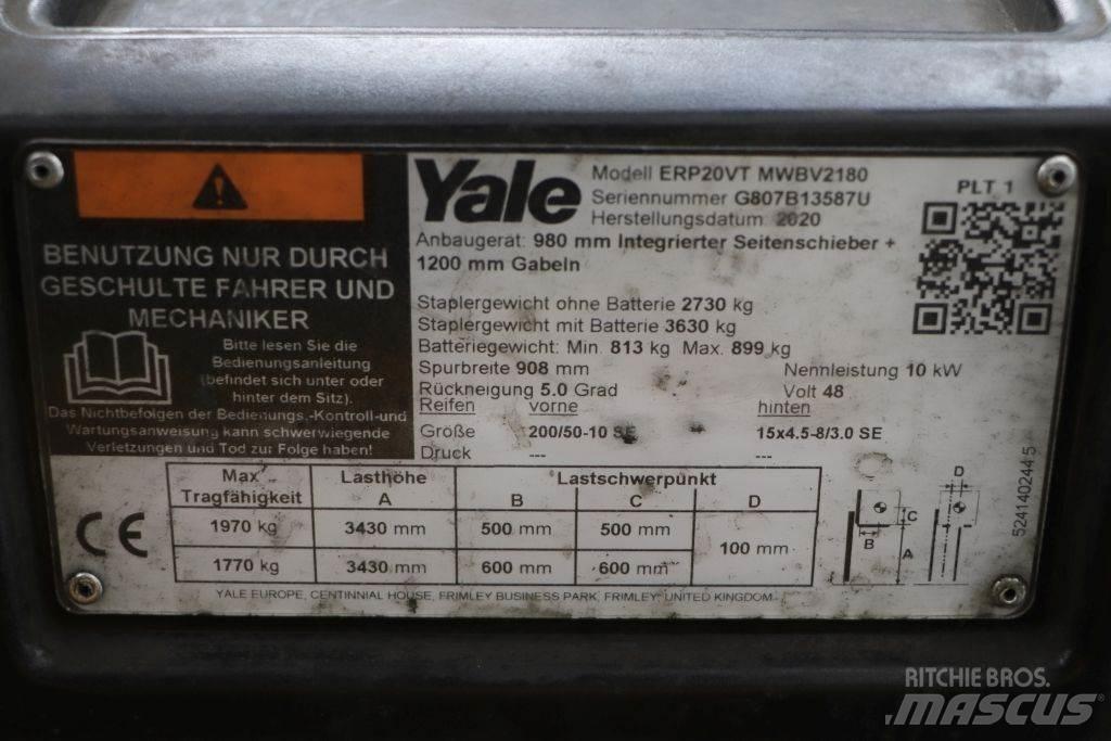 Yale ERP20VT Elmotviktstruckar