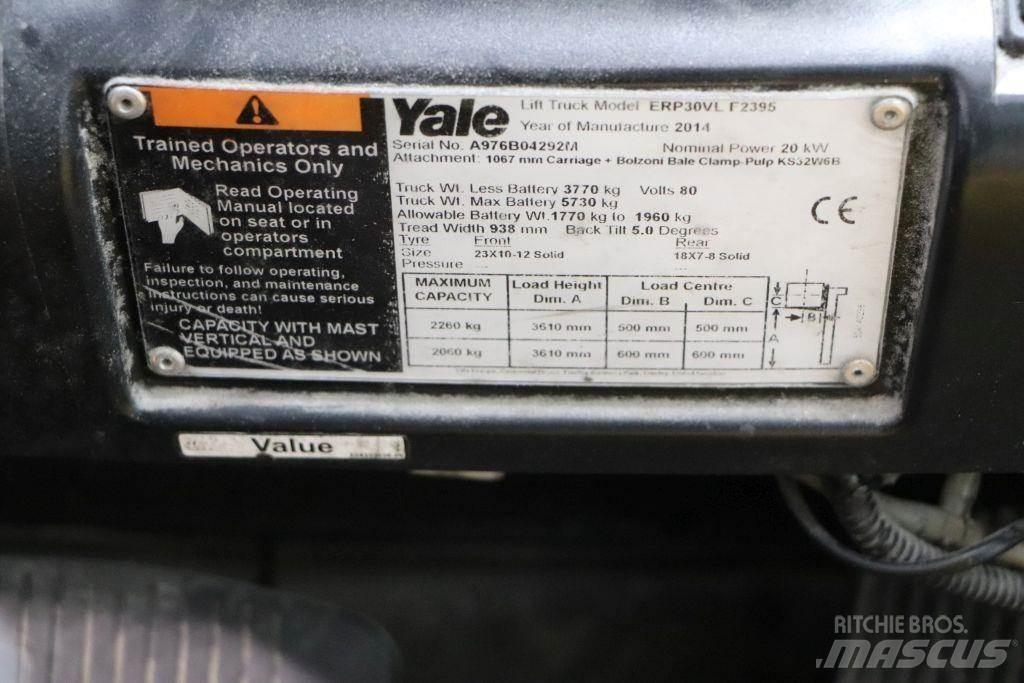 Yale ERP30VL Elmotviktstruckar